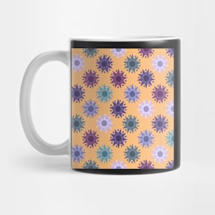 Deco Suns Cool on Pale Orange Repeat 5748 Mug